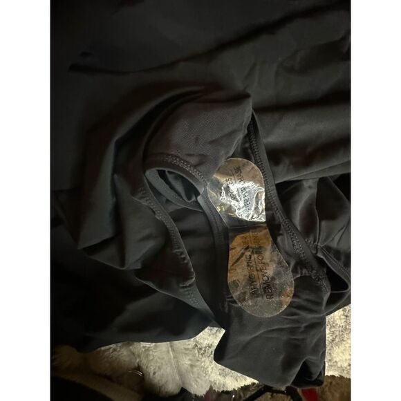 Plus size 1,1xl 14/16 sexy lattice front black swim dress bathing suit - Picture 9 of 9